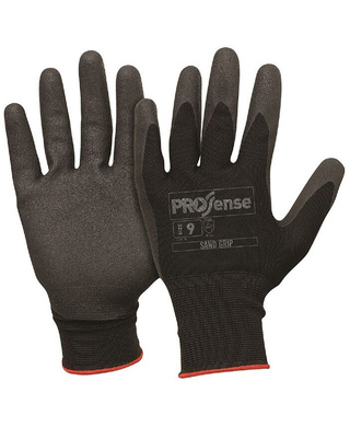 WORKWEAR, SAFETY & CORPORATE CLOTHING SPECIALISTS Sandy Grip Nitrile on Nylon Liner - DELETED -
