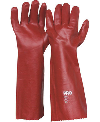 WORKWEAR, SAFETY & CORPORATE CLOTHING SPECIALISTS PVC 45cm Gloves