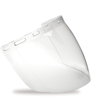 WORKWEAR, SAFETY & CORPORATE CLOTHING SPECIALISTS Striker Economy Visor To Suit Pro Choice Safety Gear Browguards - Clear