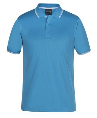 WORKWEAR, SAFETY & CORPORATE CLOTHING SPECIALISTS - Jacquard Contrast Polo