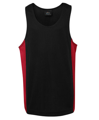 WORKWEAR, SAFETY & CORPORATE CLOTHING SPECIALISTS - Podium Kids Contrast Singlet