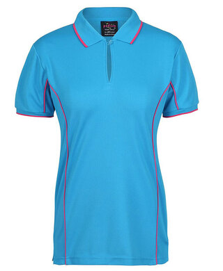 WORKWEAR, SAFETY & CORPORATE CLOTHING SPECIALISTS - PODIUM LADIES PIPING POLO