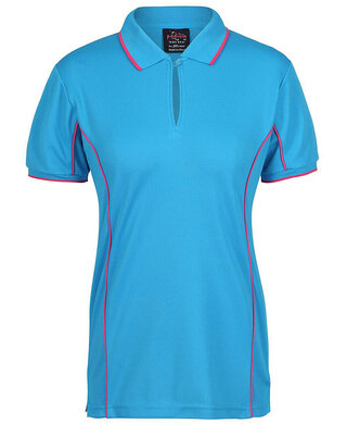 WORKWEAR, SAFETY & CORPORATE CLOTHING SPECIALISTS - PODIUM LADIES PIPING POLO