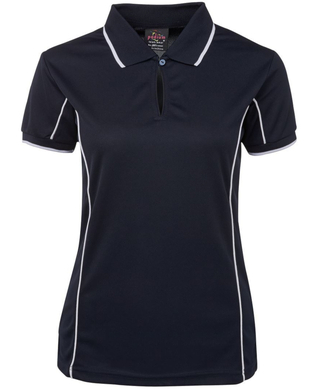 WORKWEAR, SAFETY & CORPORATE CLOTHING SPECIALISTS PODIUM LADIES PIPING POLO