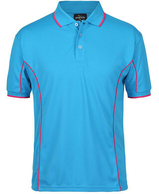 WORKWEAR, SAFETY & CORPORATE CLOTHING SPECIALISTS - PODIUM S/S PIPING POLO