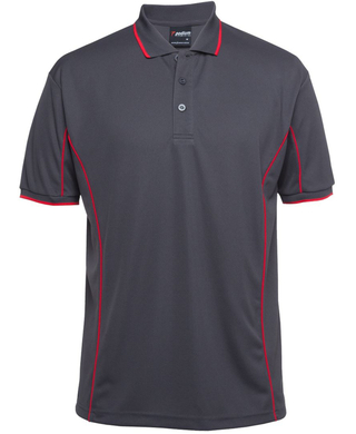 WORKWEAR, SAFETY & CORPORATE CLOTHING SPECIALISTS - PODIUM S/S PIPING POLO