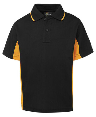 WORKWEAR, SAFETY & CORPORATE CLOTHING SPECIALISTS - Podium Kids Contrast Polo