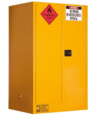 WORKWEAR, SAFETY & CORPORATE CLOTHING SPECIALISTS Flammable Storage Cabinet 425L 2 Door, 3 Shelf