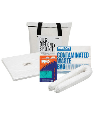 WORKWEAR, SAFETY & CORPORATE CLOTHING SPECIALISTS - Economy 25ltr Oil & Fuel Only Spill Kit