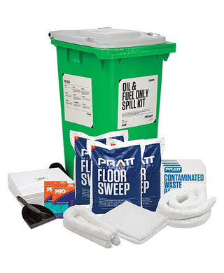 WORKWEAR, SAFETY & CORPORATE CLOTHING SPECIALISTS - Economy 240ltr Oil & Fuel Only Spill Kit