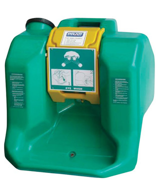 WORKWEAR, SAFETY & CORPORATE CLOTHING SPECIALISTS Portable Gravity Fed Eye Wash Unit. 55L