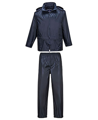 WORKWEAR, SAFETY & CORPORATE CLOTHING SPECIALISTS Essentials Rainsuit (2 Piece Suit)