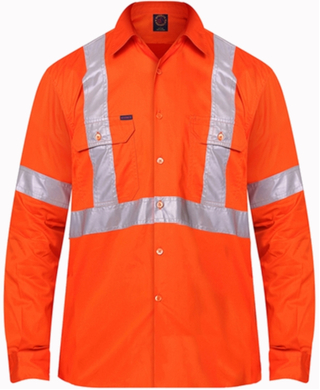 WORKWEAR, SAFETY & CORPORATE CLOTHING SPECIALISTS - Open Front with 3M 8910 Reflective Tape