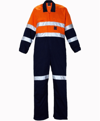 WORKWEAR, SAFETY & CORPORATE CLOTHING SPECIALISTS - 2 Tone Coverall