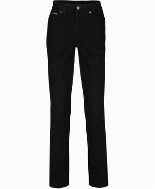 WORKWEAR, SAFETY & CORPORATE CLOTHING SPECIALISTS - Ladies Cotton Stretch Jean Mid Rise - Straight Leg - Classic Fit