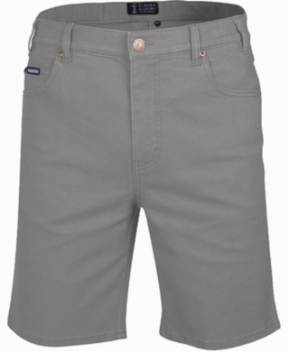 WORKWEAR, SAFETY & CORPORATE CLOTHING SPECIALISTS Men's Cotton Stretch Jean Short