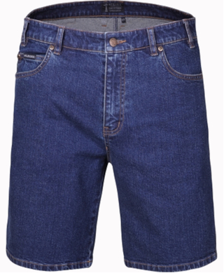 WORKWEAR, SAFETY & CORPORATE CLOTHING SPECIALISTS - Men's Cotton Stretch Denim Jean Short