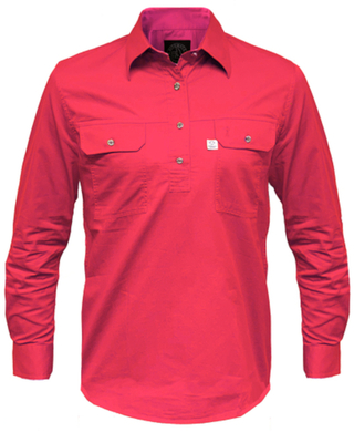 WORKWEAR, SAFETY & CORPORATE CLOTHING SPECIALISTS - Ladies CF Australian Cotton Shirt