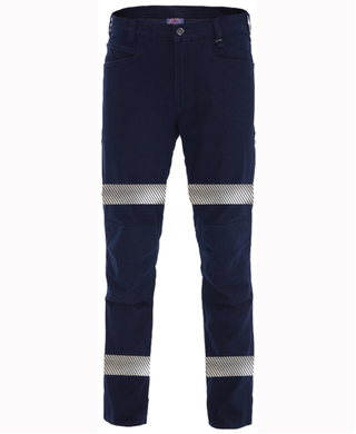 WORKWEAR, SAFETY & CORPORATE CLOTHING SPECIALISTS - Flexible Fit Utility Trouser Reflective