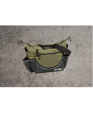WORKWEAR, SAFETY & CORPORATE CLOTHING SPECIALISTS INSULATED CRIB / LUNCH BAGS - CANVAS - 280 x 200 x 230mm (330 Peak) - GREEN - PCC - 15L - 0.8kg