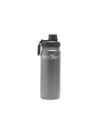 WORKWEAR, SAFETY & CORPORATE CLOTHING SPECIALISTS STAINLESS STEEL VACUUM INSULATED THERMAL MUG  550ml  GREY