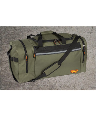 WORKWEAR, SAFETY & CORPORATE CLOTHING SPECIALISTS - CANVAS PPE KIT BAG - 670 x 330mm - GREEN - 73L - 1.54kg