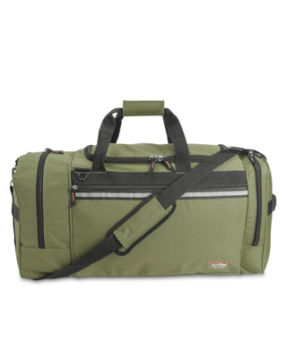 WORKWEAR, SAFETY & CORPORATE CLOTHING SPECIALISTS CANVAS PPE KIT BAG - 670 x 330mm - GREEN - 73L - 1.54kg