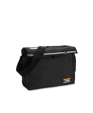 WORKWEAR, SAFETY & CORPORATE CLOTHING SPECIALISTS SMALL CANVAS CRIB BAG - 370 x 270 x 130mm - BLACK - 13L - 0.5kg