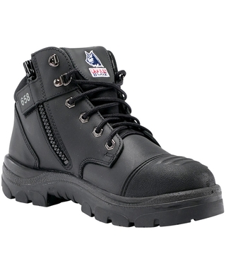 WORKWEAR, SAFETY & CORPORATE CLOTHING SPECIALISTS - Parkes Zip - TPU Scuff - Zip Side Boot