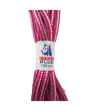 WORKWEAR, SAFETY & CORPORATE CLOTHING SPECIALISTS PK 10 LADIES LACES RETAIL PNK/LIL 140CM