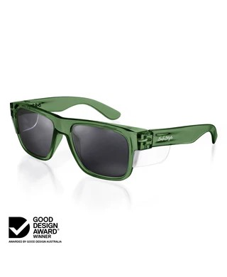 WORKWEAR, SAFETY & CORPORATE CLOTHING SPECIALISTS Fusions Green Frame/Polarised