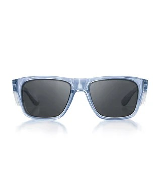 WORKWEAR, SAFETY & CORPORATE CLOTHING SPECIALISTS Fusions Blue Frame /Polarised UV400 Lens