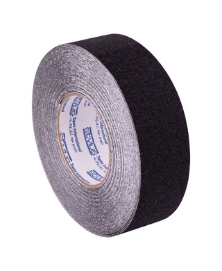 WORKWEAR, SAFETY & CORPORATE CLOTHING SPECIALISTS 4652-2660 ANTISLIP BLACK 50MM X 18.2M