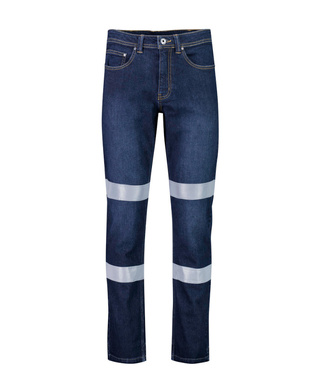 WORKWEAR, SAFETY & CORPORATE CLOTHING SPECIALISTS Mens Bio Motion Taped Stretch Jean