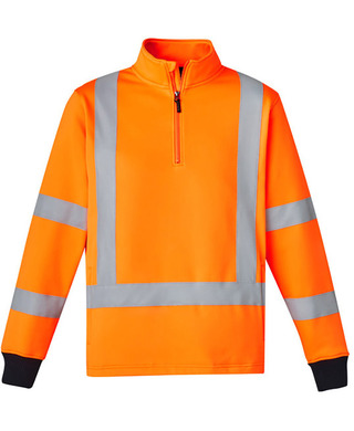 WORKWEAR, SAFETY & CORPORATE CLOTHING SPECIALISTS Unisex Hi Vis X Back Rail Jumper