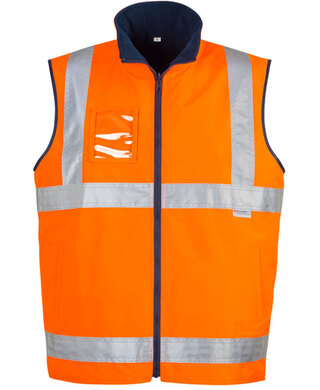 WORKWEAR, SAFETY & CORPORATE CLOTHING SPECIALISTS Mens Hi Vis Waterproof Lightweight Vest