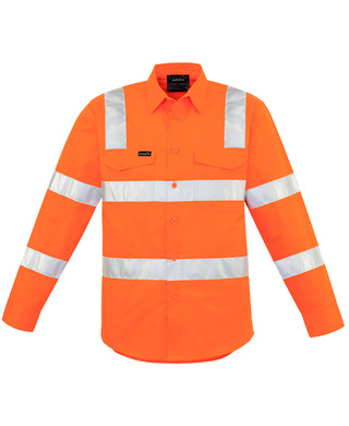 WORKWEAR, SAFETY & CORPORATE CLOTHING SPECIALISTS - Mens Bio Motion Vic Rail Shirt