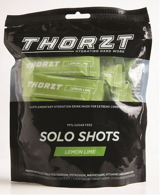 WORKWEAR, SAFETY & CORPORATE CLOTHING SPECIALISTS - Sugar Free Solo Shot - 50 x 3gm Sachets - Lemon Lime