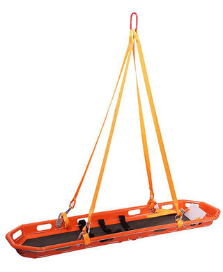 WORKWEAR, SAFETY & CORPORATE CLOTHING SPECIALISTS - TREK HAWK 1 PIECE BASKET STRETCHER, PLASTIC, 272KG LOAD LIMIT