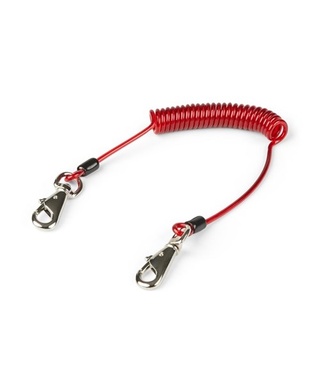 WORKWEAR, SAFETY & CORPORATE CLOTHING SPECIALISTS Coil Lanyard 0.75kg Rated