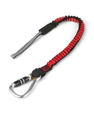 WORKWEAR, SAFETY & CORPORATE CLOTHING SPECIALISTS Auto-Lock Heavy Duty Bungee Tether 15.9KG Rated