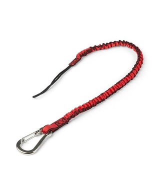 WORKWEAR, SAFETY & CORPORATE CLOTHING SPECIALISTS Bungee Tool Lanyard with Steel Karabiner 2.5kg