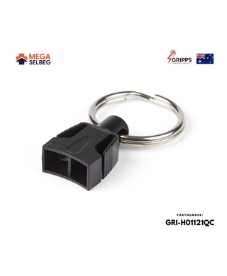 WORKWEAR, SAFETY & CORPORATE CLOTHING SPECIALISTS Click Connect End Fitting, 0.5KG Rated