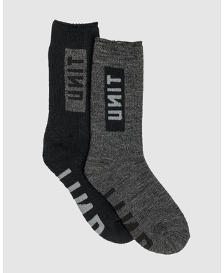 WORKWEAR, SAFETY & CORPORATE CLOTHING SPECIALISTS Mens Socks - Bamboo 2 Pack - Ultra Thick