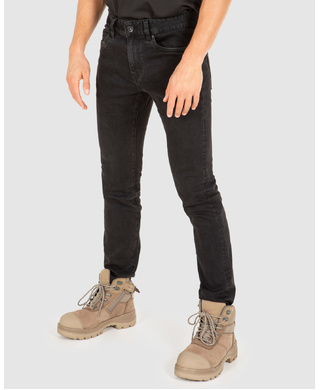 WORKWEAR, SAFETY & CORPORATE CLOTHING SPECIALISTS Mens Jeans - Slim Fit Stretch - Elite