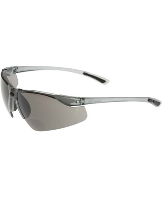 WORKWEAR, SAFETY & CORPORATE CLOTHING SPECIALISTS Reader 3.0 Mag Grey Frame Smoke H/C Lens
