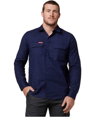 WORKWEAR, SAFETY & CORPORATE CLOTHING SPECIALISTS 3056 - LONG SLEEVE DURAFLEX SHIRT