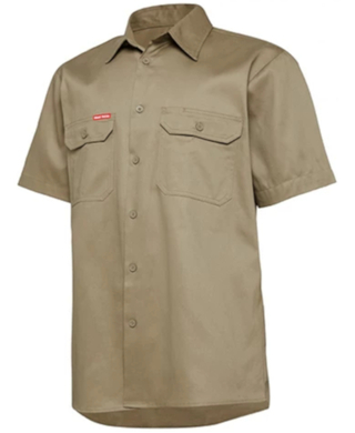 WORKWEAR, SAFETY & CORPORATE CLOTHING SPECIALISTS - Core - Mens S/S L/weight Ventilated Shirt