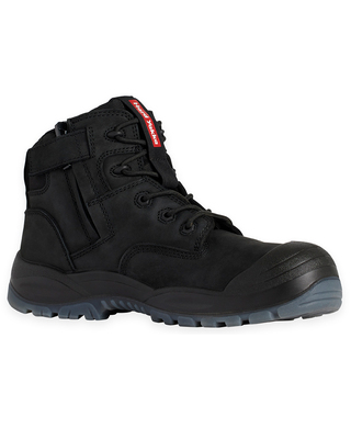 WORKWEAR, SAFETY & CORPORATE CLOTHING SPECIALISTS Red Collection - 5 Inch Boot - Black