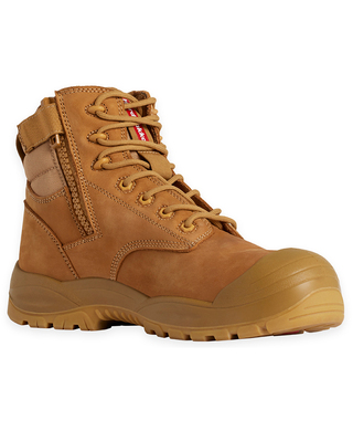 WORKWEAR, SAFETY & CORPORATE CLOTHING SPECIALISTS Red Collection - 6 Inch Boot - Wheat